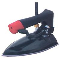 AHP ALL STEAM IRON WITH 7FT TEFLON HOSE/HOSE SLEEVE/IRON REST