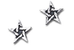 Pentagram Studs x 2 Alchemy Gothic Earrings