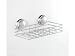 Croydex Qm320641 Twist Lock Basket Chrome Large