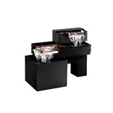 Homedics WFL-RVRB Envirascape River Bend Illuminated Relaxation Fountain with Natural Stones