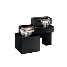 Homedics WFL-RVRB Envirascape River Bend Illuminated Relaxation Fountain with Natural Stones