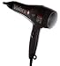 Valera Swiss Turbo 7200 Ionic Tourmaline Hairdyrer, Black