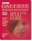 ILFORD Galerie Smooth Pearl 13x19 Inch Inkjet Paper ? 25 Sheets