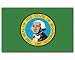 Flagge 90 x 150 : Washington