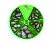 Sinker Assortment Bass Casting 27pcs - Eagle Claw Tackle 02180-004, Fishing T...