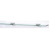 Alno A8455-18-PC Contemporary Glass Bathroom Shelf