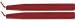 Red Traditional Sealing Wax (with wick) - 2 Sticks