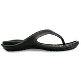 CROCS Athens Black Sandals Thongs Shoes Womens Size 9