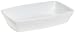 Kitchen & Housewares : Rings White Porcelain 15-Inch Oval Baker