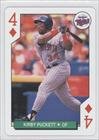 1991 U.S. Playing Cards All-Stars #4D - Kirby Puckett