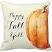 HLPPC Happy Fall Yall Throw 18 x 18 Inches Pillow Case