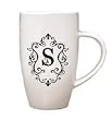 10oz Tapered Ceramic Monogram Coffee Mug S