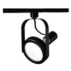 Hubbell Lighting AKTGP38 BL Par38 Gimbal Ring blck Track Fixtures by Hubbell