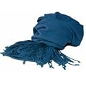 Chiara Ambra weicher Pashmina Schal dunkles Petrol, Größe: ca. 70 x 190 cm