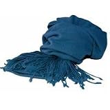 Chiara Ambra weicher Pashmina Schal dunkles Petrol, Gr��e: ca. 70 x 190 cmvon "Chiara Ambra"