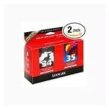 Lexmark 18C0535 High-Yield Black And Color Ink Cartridges - 1 Black and 1 Color