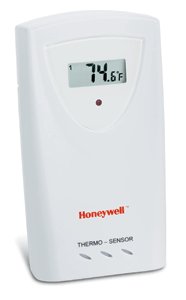 Honeywell TS13C Temperature Sensor with LCD, White
