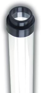 125-Pack - Arm-A-Lite - F35T5 - Clear Tube Guard - With END CAPS