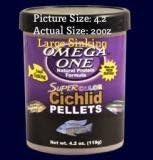 Omega One Super Color Cichlid Large Pellets 20oz by Omega Sea