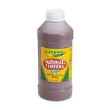 Crayola 54-3115-007 Crayola Artista Ii Tempera Paint - 16 Oz - Brown