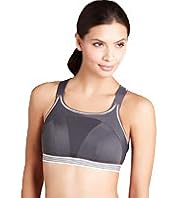 Extra High Impact Non-Wired Sports A-G Bra