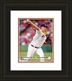 Framed John Lackey Los Angeles Angels Photo