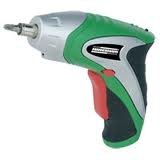 Mannesmann M17730 Lithium Ionen Akkuschrauber, 3,6 Volt mit Arbeitsleuchte