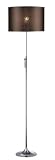 Delaire Family 66" Chrome Floor Lamp with Vinyl Shade LS-81810