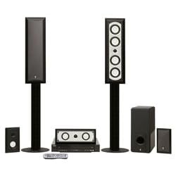 Yamaha DVXC305PBL 900W Home Theater System with DVD Changer