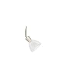 Alfa Lighting SP325-STN-CLR Gemini Quick Jack Directional Low Voltage MR16 Lamp Holder - Satin Nickel with Clear Glass