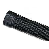 CLEVELAND TUBING INC 50115 SOLID FLEX DRAIN BLACK 4 X 25'