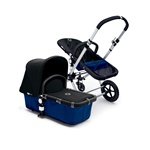 Bugaboo Cameleon Stroller - Dark Blue Base - Black Canvas