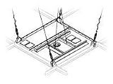 Two Piece Suspended Ceiling Tray for Jumbo Mounts