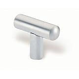12 x 41mm Matte Chrome European Railing One Stem Pull