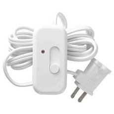 Click here to buy Black Plug-In Tabletop Dimmer by Satco Products, Inc..