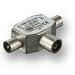Belkin Coax Cable Tv Splitter * Coax-M/2Xcoax-F