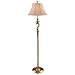 Read Brass Beige Bell Shade Floor Lamp Details Brass Beige Bell Shade Floor Lamp