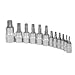 Sunex (SUN9711A) STAR BIT SOCKET SET, 12PC.