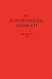 SCHOPENHAUER-JAHRBUCH: 91. Band