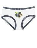 Monkey Heart Graphic Boyleg Panty