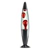 Motion Lamp 16" Metalica Base Clear Liquid/Red bubbles