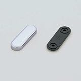 SDS ガラス扉用 フェイスプレート & スペーサー 【LAMP】 スガツネ SDS-50G-CR 仕上色: クローム ソフトダウン ステー