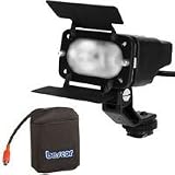 Bescor KLK-623 Kit, with MX-600 20 watt / 30 watt Switchable Video Light & X645 Compact Battery & Charger