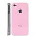 Unwired Accessories Polished Snap On Replicase Hard Crystal Air Jacket Case Cover for Apple iPhone 4G in Pink (not for Verizon)