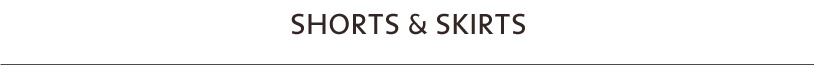 Womens Shorts & Skirts