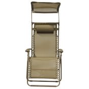 Gravity Free Lounger - Oversized - Tan - Tan Frame by Bliss Hammocks Inc.