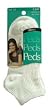 Peds Ladies Lightweights Ribbed Anklet - 2 Pair