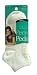 Peds Ladies Lightweights Ribbed Anklet - 2 Pair