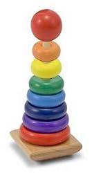 MELISSA & DOUG RAINBOW STACKER