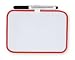 Dakota Designs 2RXE5 Memo Board, Dry Erase, 5x7, Red